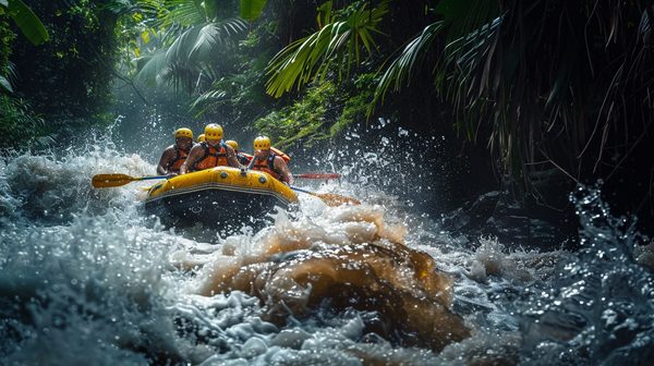 Discover rafting in Bali: unforgettable adventures